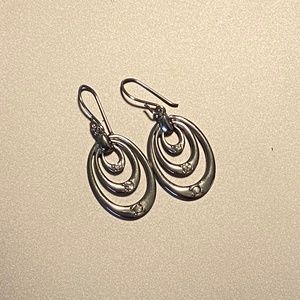 Silver 3-loop earrings *Free with purchase*